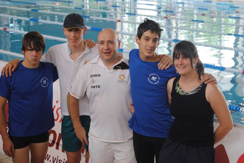 Once medallas en los Campeonatos de España de Natación por Clubes